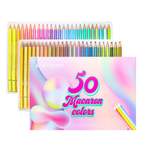 Brutfuner 48/72/120/150/160/180Colors Pencils Professional Oil Wood