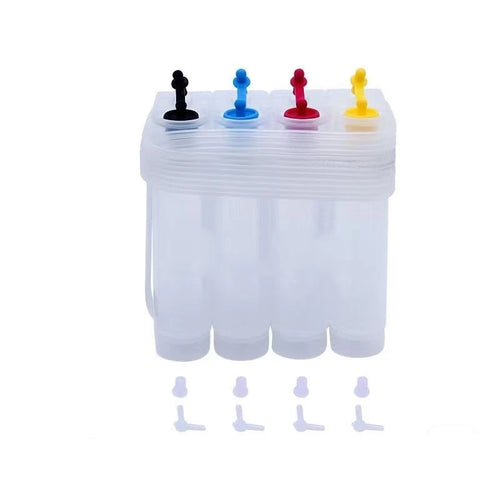 4 Color 85ML DIY Continuous Ink Supply System Outer Ink Tank Universal