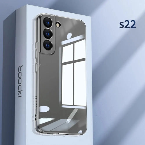 Toocki Phone Case for Samsung S24 S23 S22 S21 Plus Ultra Clear Case
