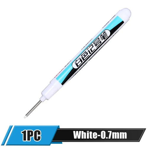 5/1Pcs Oily White Marker Pen Graffiti Pens Waterproof Permanent Gel