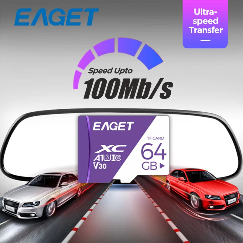 Eaget TFCE Memory Card 512GB 256GB 128GB 32GB TF SD Card Class10 UHS-1