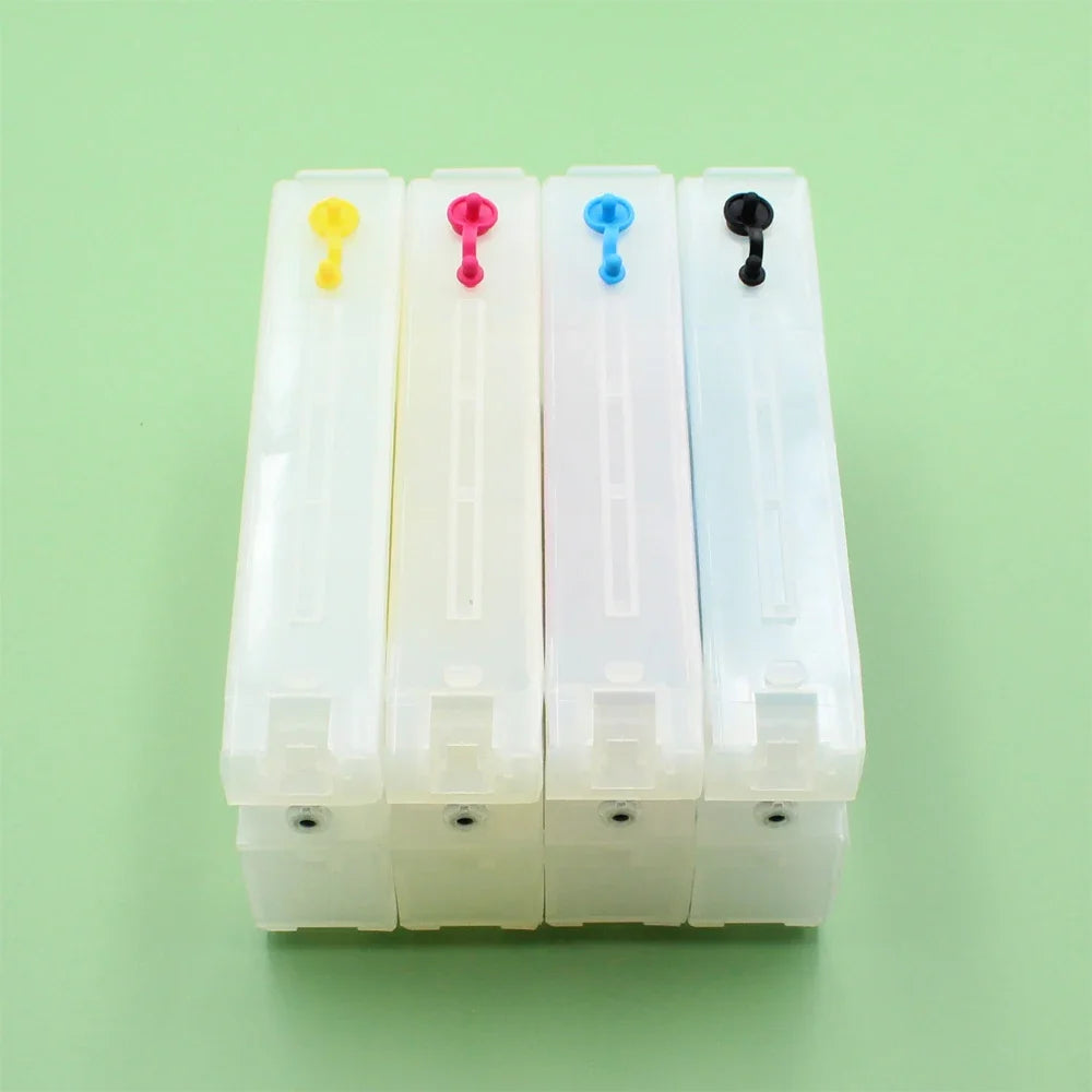 1Set Refillable Ink Cartridge Tank No Chip T41W2 T41W3 T41W4 T41W5