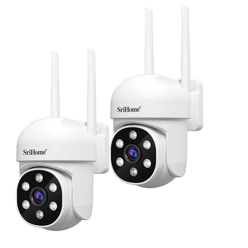 Srihome SH061 PTZ WiFi Camera 2MP 1080P Smart Home Security  3X