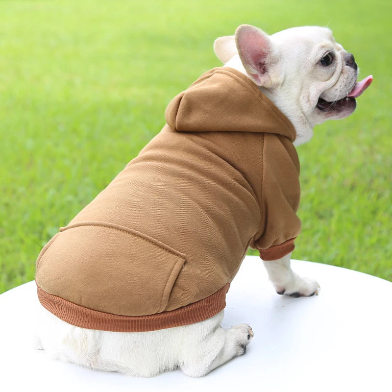 Fashion Dog Clothing Autumn And Winter Small Pet Clothes Thickening