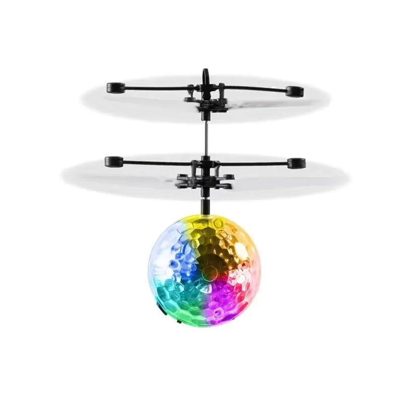 Led Light Suspension Crystal Ball Infrared Induction RC Gesture