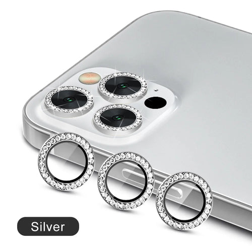 9D Diamond Camera Protector For Iphone 16 Pro Max Camera Tempered