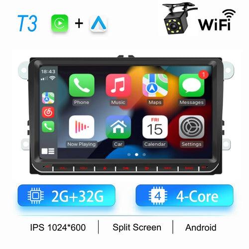 2Din Car Radio Android for Volkswagen Golf 5 6 Polo Passat B6 B7 CC