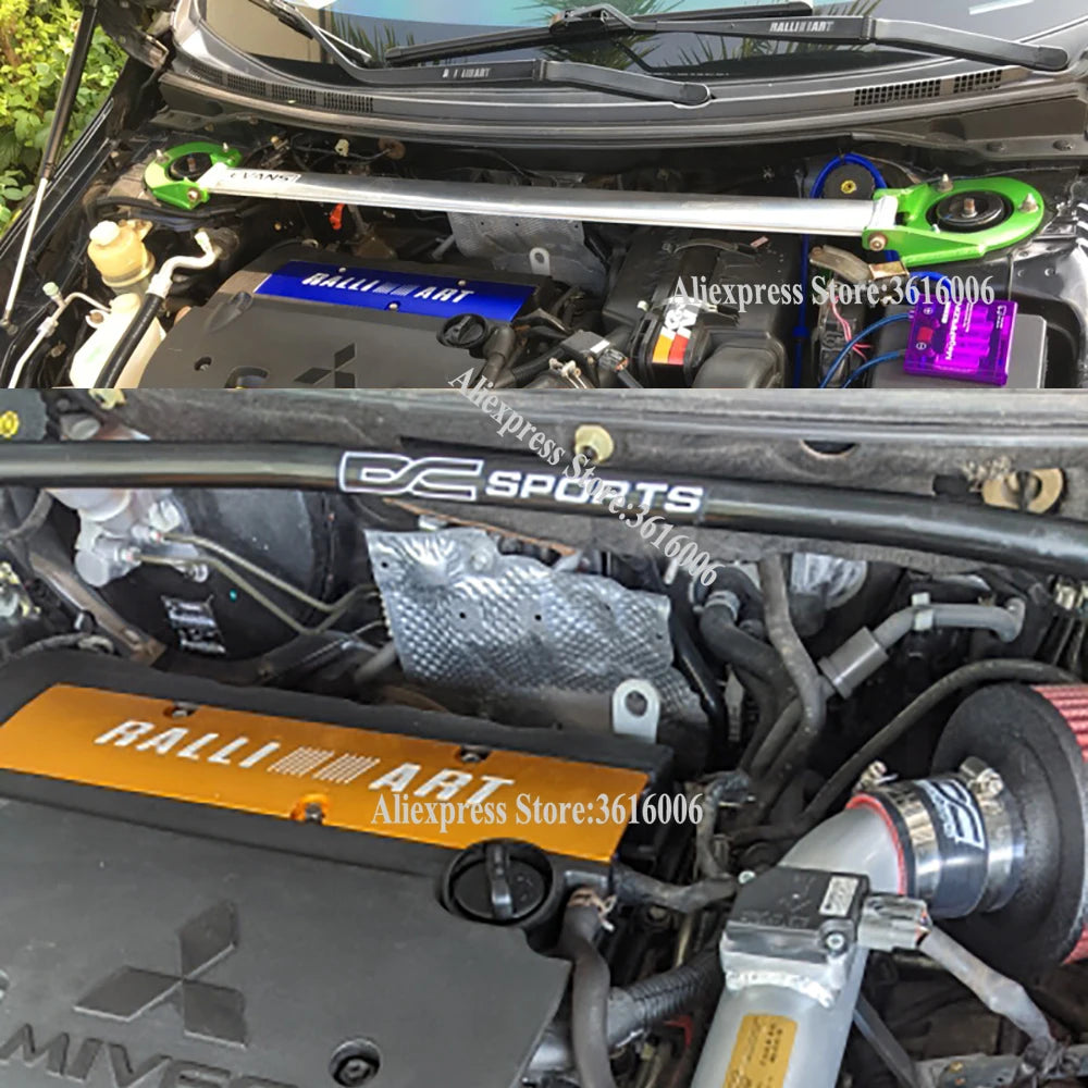 1pcs Ralliart Aluminum Engine Spark Plug Cover For Mitsubishi