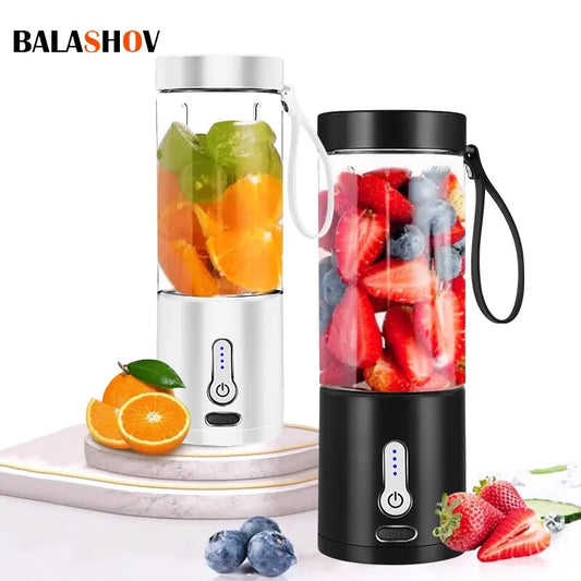 530ML Powerful Portable Blender for Smoothies Shakes USB Rechargeable