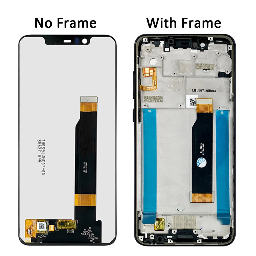 Original 5.8" LCD For Nokia 5.1 Plus LCD Display Touch Screen