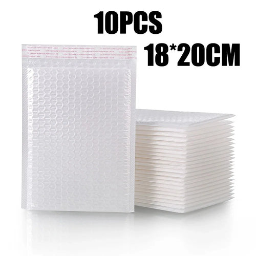 10-100PCS Bubble Mailers Wholesale White Padded Envelope for Packaging