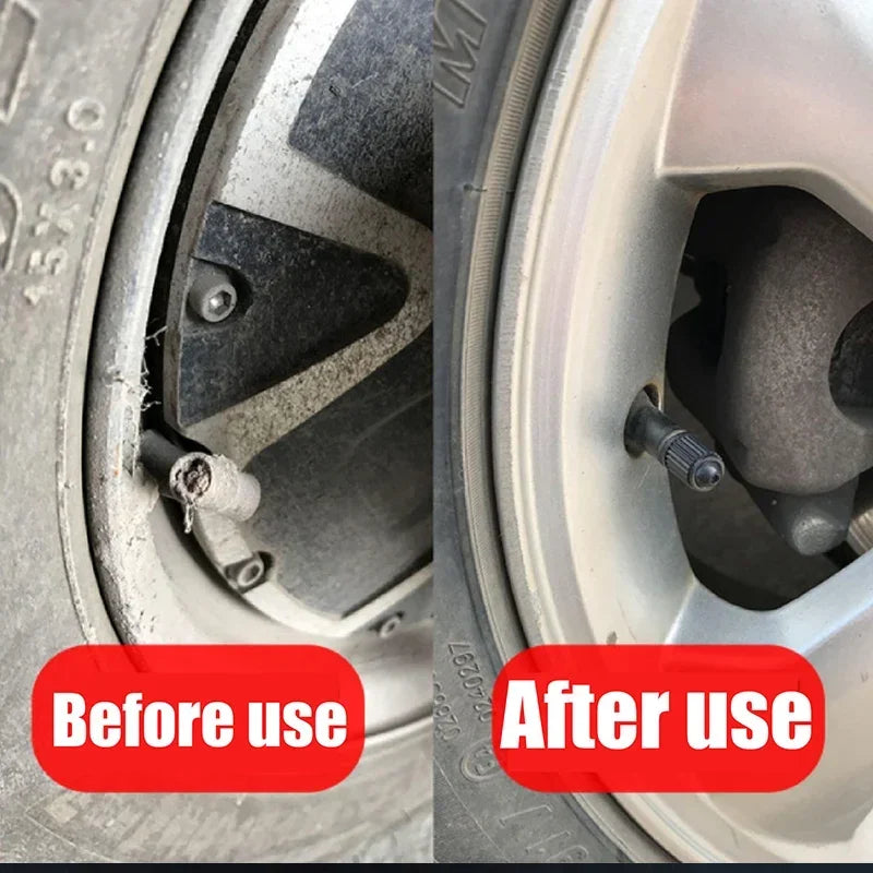 30PCSTire Valves ABS Plastic Automobile Bicycle Tyre Valve Cap Dust