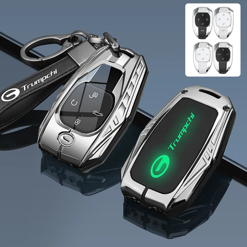 Car Zinc Alloy Key Case Holder Cover For GAC Trumpchi GS7 GS8 GM8 GS5