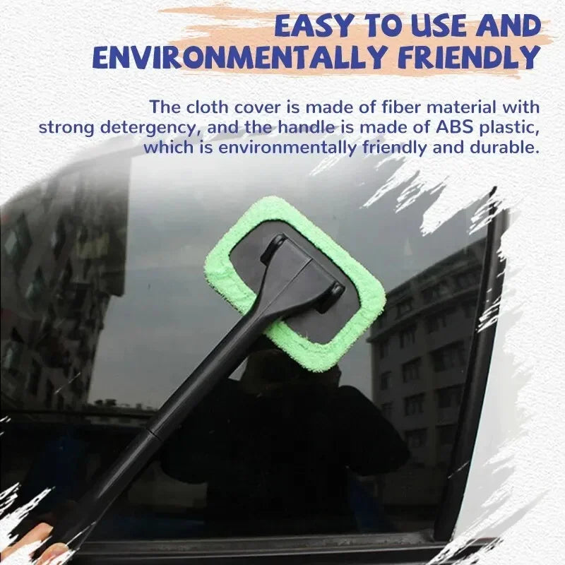 Car Window Cleaner Brush Kit Windshield Cleaning Wash Tool Inside