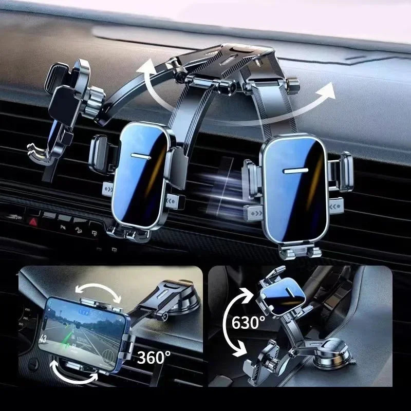 Universal Sucker Car Phone Holder Dashboard Mount Stand Suction Cup