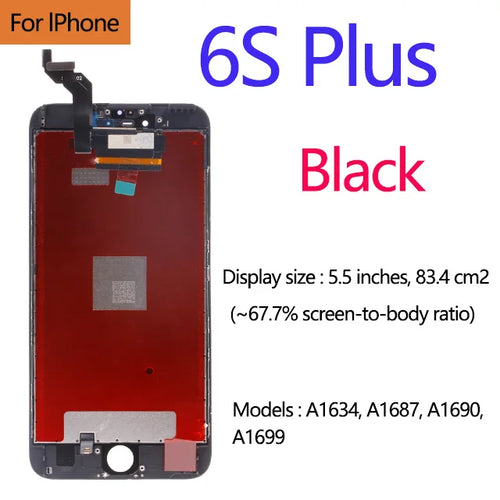AAA+++ Quality For iPhone 5 5s 5c 6 7 LCD Display Touch Screen For 6s