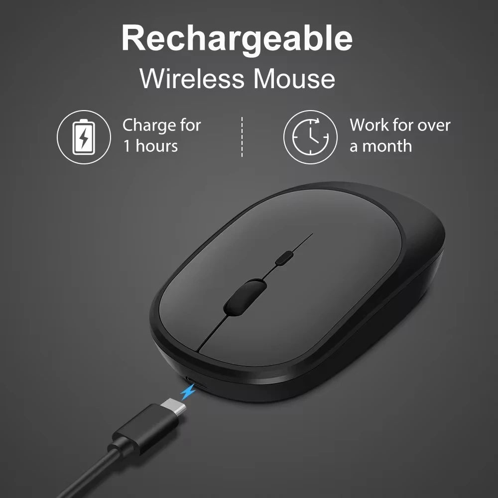 Xiaomi Wireless Mouse Bluetooth-compatible 2.4G Silent Mice Adjustable
