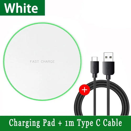 200W Wireless Charger Pad For iPhone 14 13 12 15 11Pro XS Max