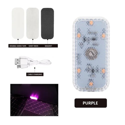 Mini Car Lighting LED Light Wireless Touch Light Interior Sensor