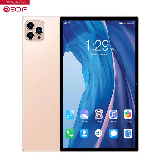 Android 10.1 Inch Tablet Pc Google Play Octa Core Dual Cameras Dual