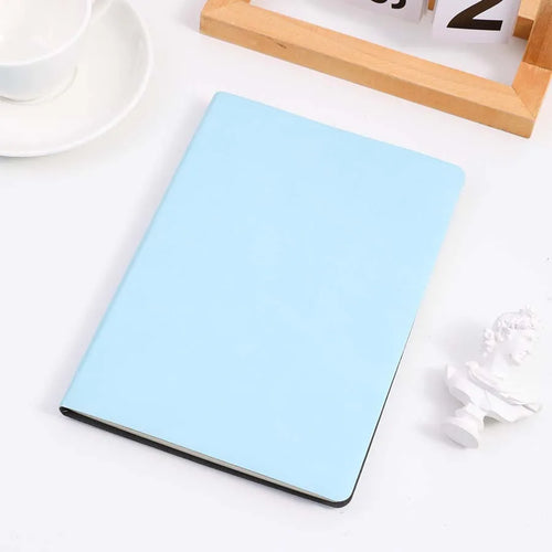 A5 Soft Leather Notebook, 120 Pages, Office Stationery, Waterproof