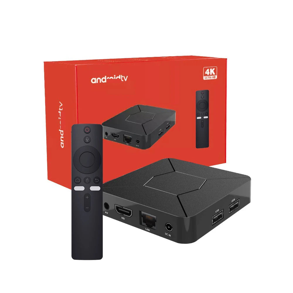 iATV Q5 Mini Smart TV Box 2.4G/5G WIFI BT5.0 2G 8G 100M Android 10.0