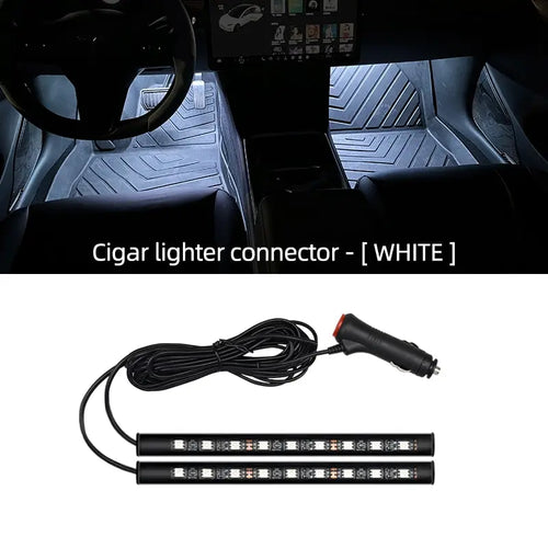 Car Neon Light Foot Light LED Interior Decoration Backlight Cigarette