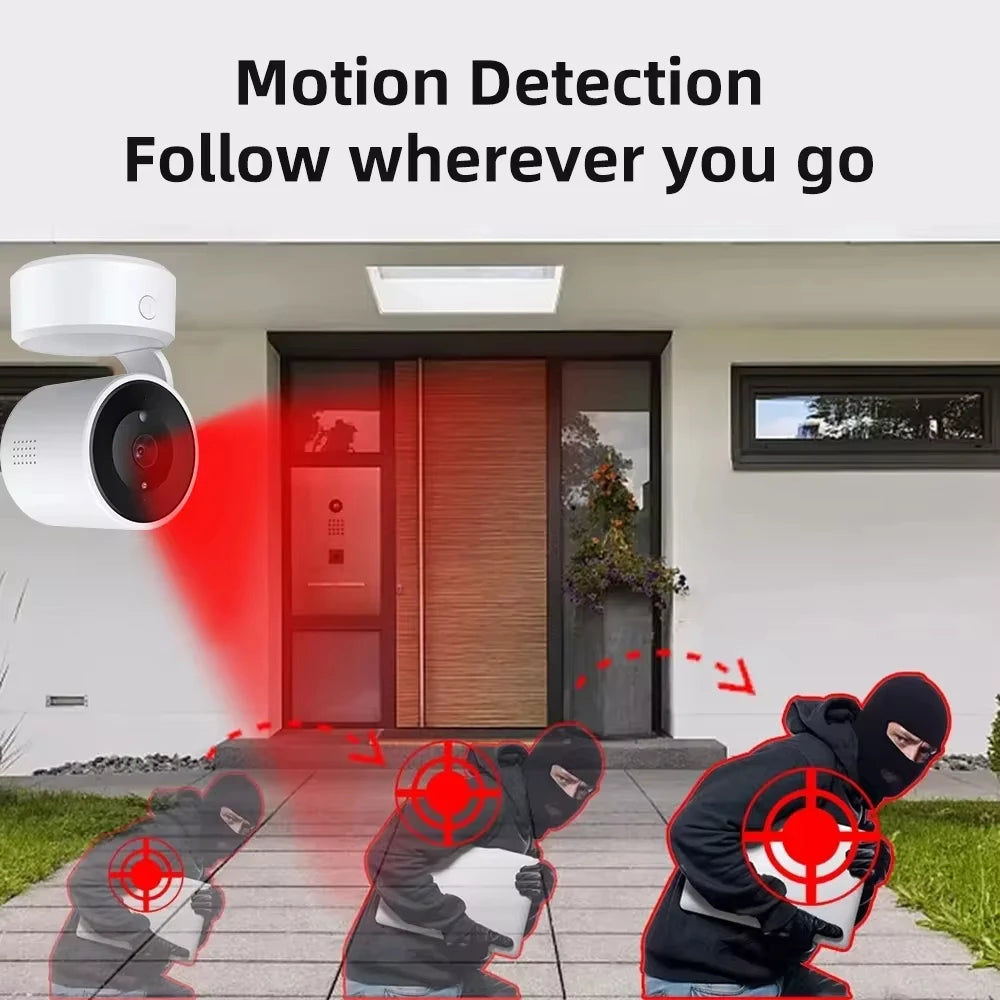 Tuya Wifi Camera Indoor 5MP One-Touch-Call Baby Monitor Two Way Talk