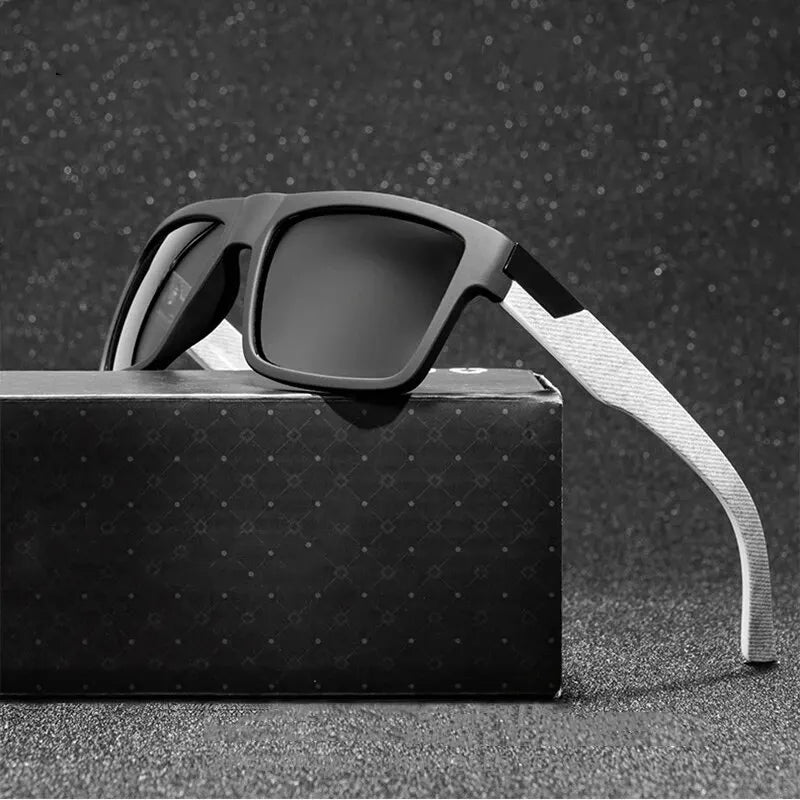 Luxury Polarized Sunglasses Fashion Square Male Sun Glasses Vintage