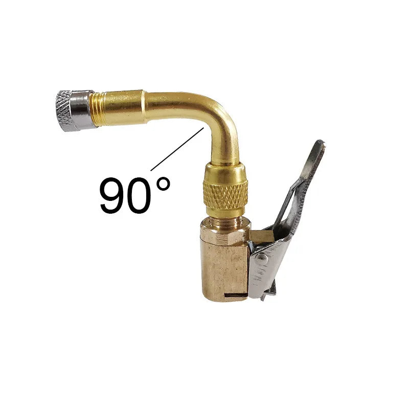 Valve Core Nozzle Extension Rod Set 45°/90°/135° Tire inflation