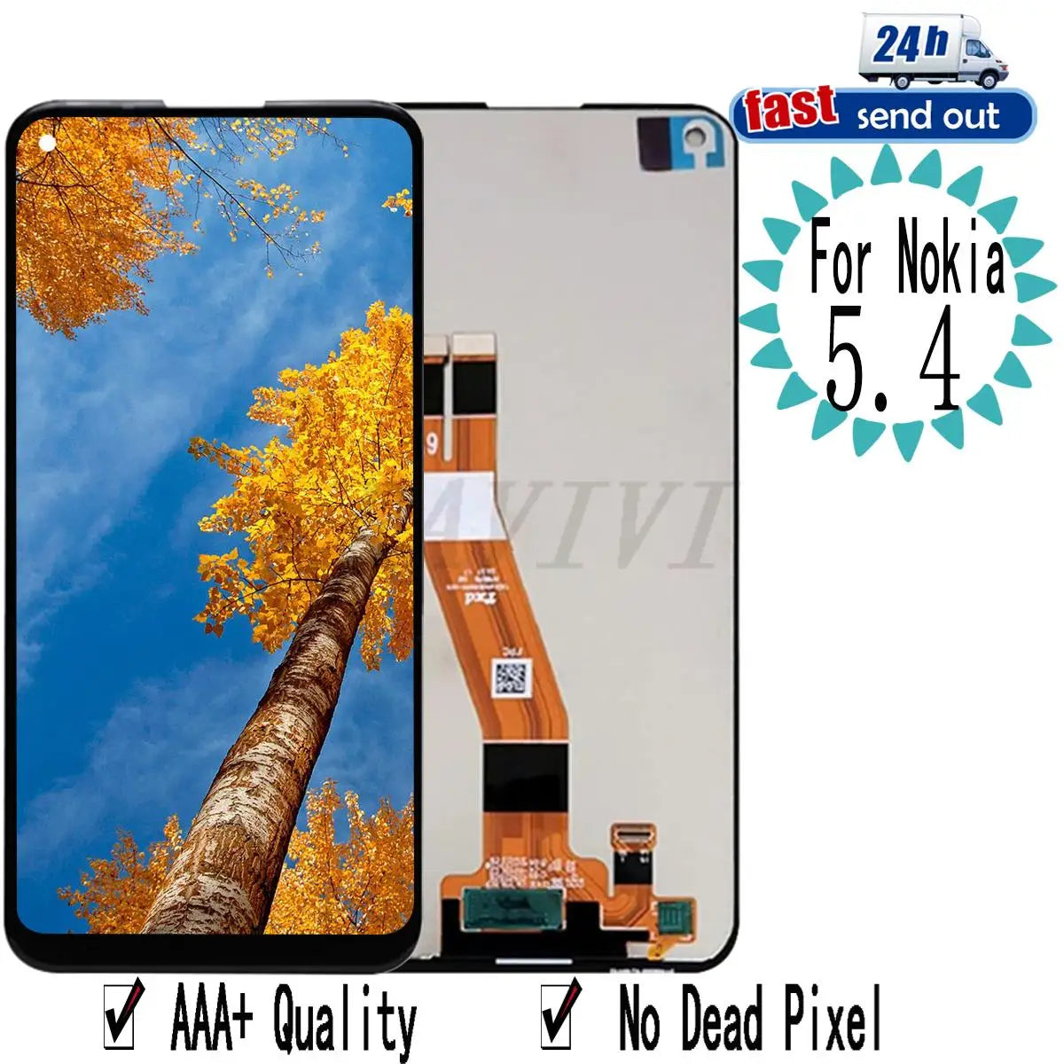 6.39" 5.4 LCD For Nokia 5.4 LCD Display Touch Screen Digitizer