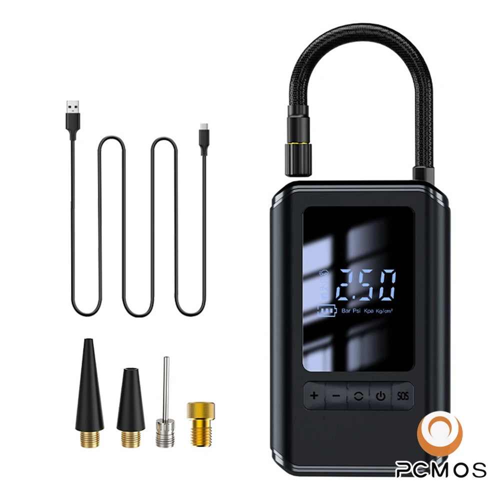 PCMOS Inflatable Pump Portable Handheld Wireless Charging Digital