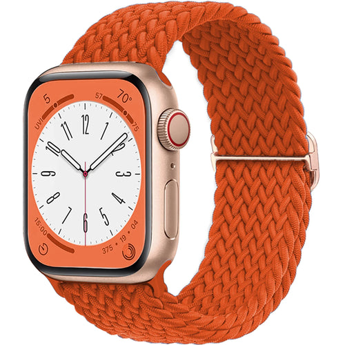 Braided Solo Loop For Apple watch band 45mm 44mm 40mm 49mm 38 41mm