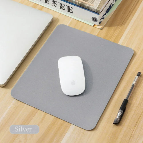 Small PU mouse pad Non-Slip Gaming Desktop Leather Mouse Pad