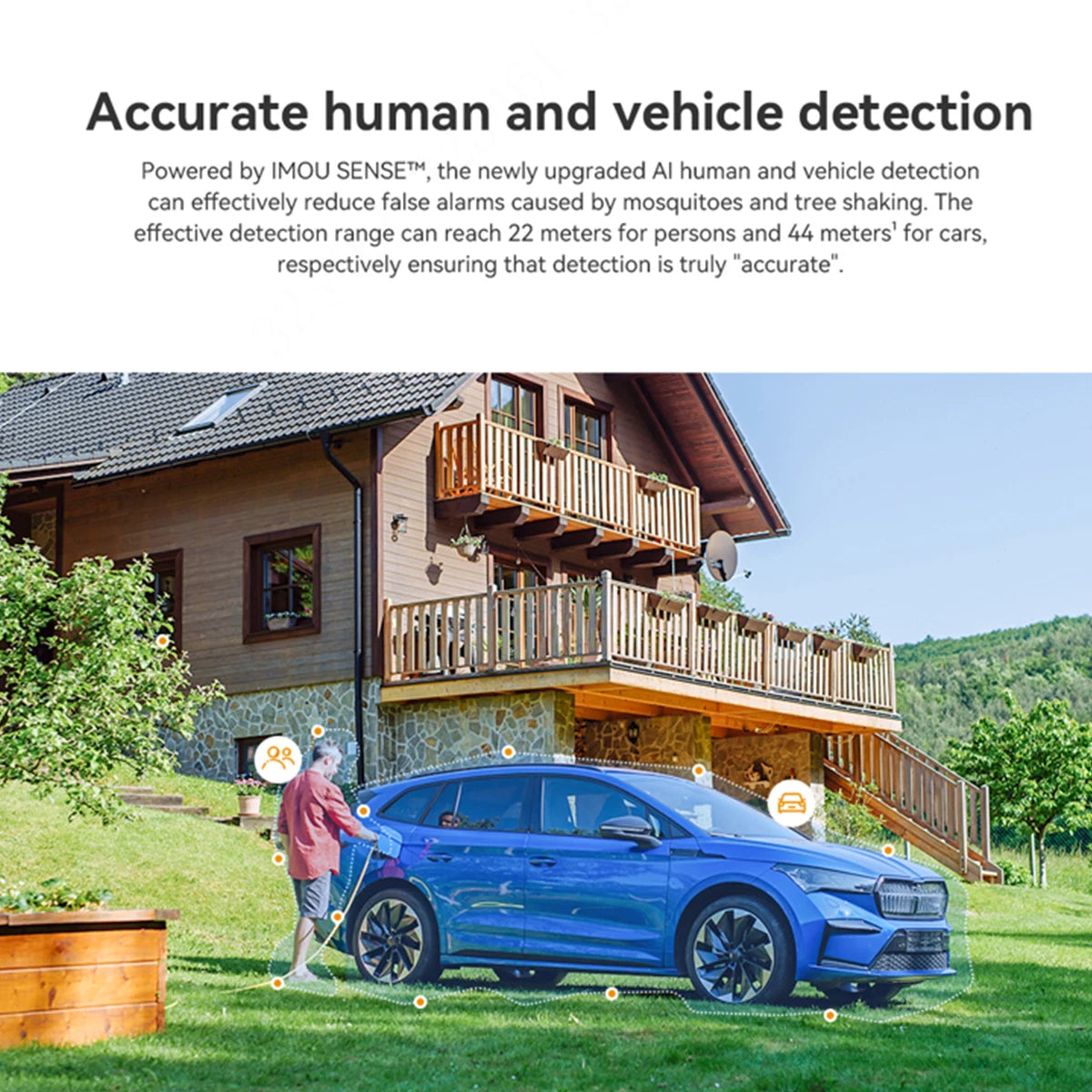 IMOU Cruiser Dual 8MP Dual Lens WiFi Camera Wifi 6 Zoom AI Human