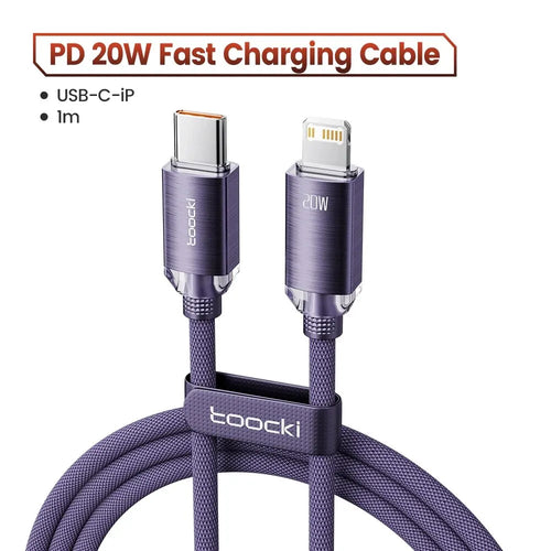 Toocki USB C to Lightning Cable for iPhone 14 13 12 11 Pro Max Mini 8