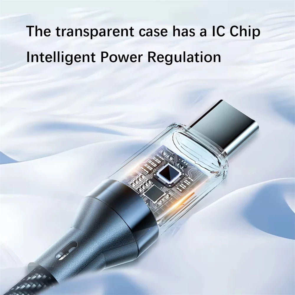 NNBILI 120W Type C to Type C Cable Phone Super Fast Charging Cable