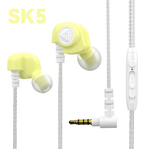 Original QKZ AK6 Copper Driver HiFi Wired Earphone Race Sport