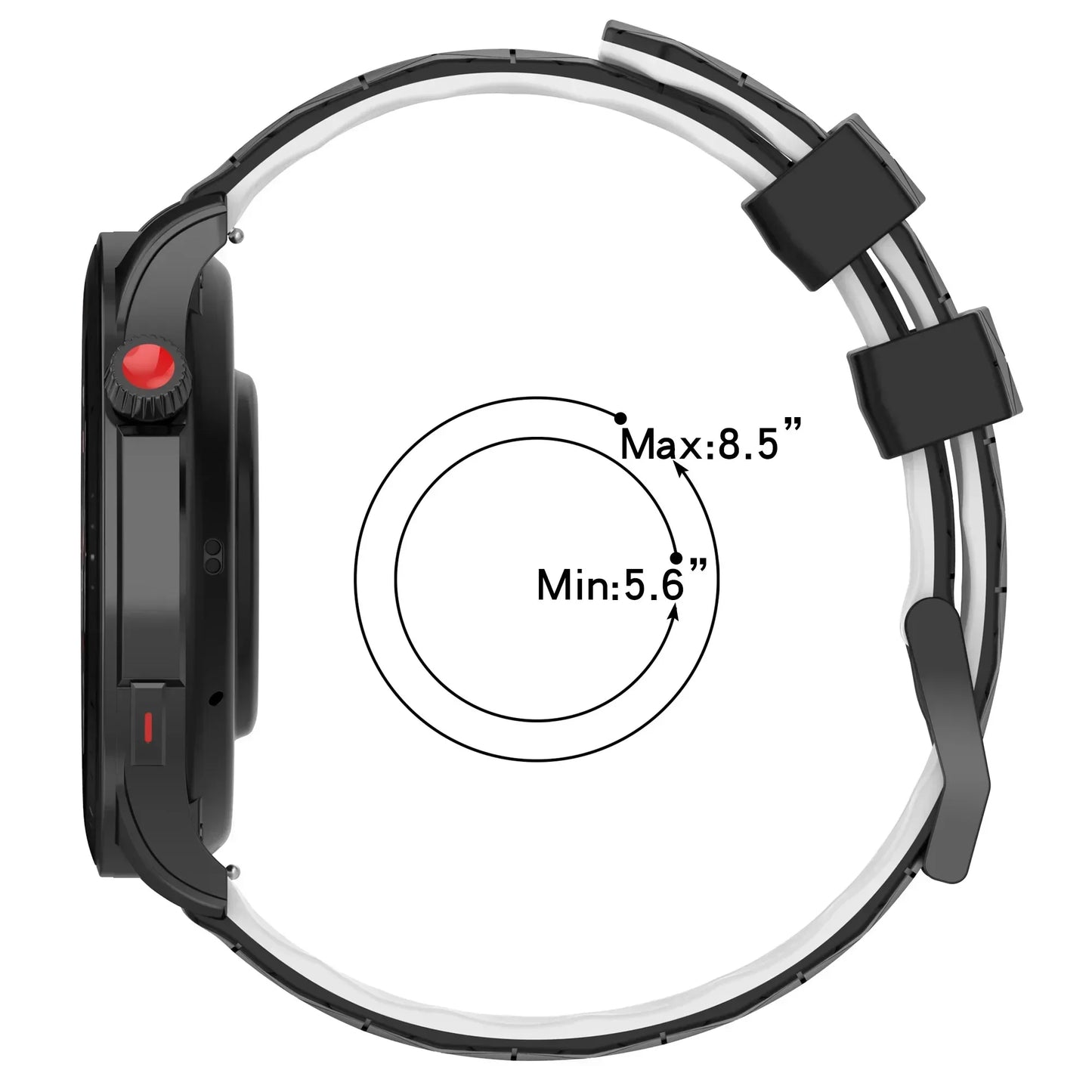 Silicone For Samsung Galaxy Watch 7 Ultra 47mm Swim Smart Soft