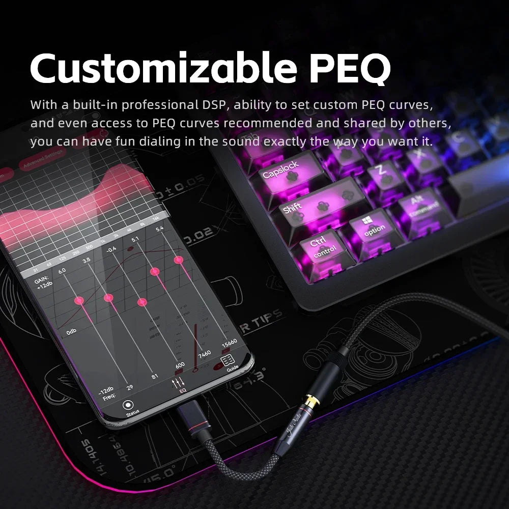 FIIO JadeAudio JA11 USB Type C to 3.5mm DAC and Headphone Amplifier