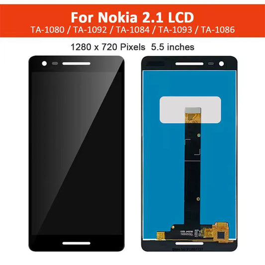5.5" For Nokia 2.1 LCD Display Touch Screen Digitizer Assembly