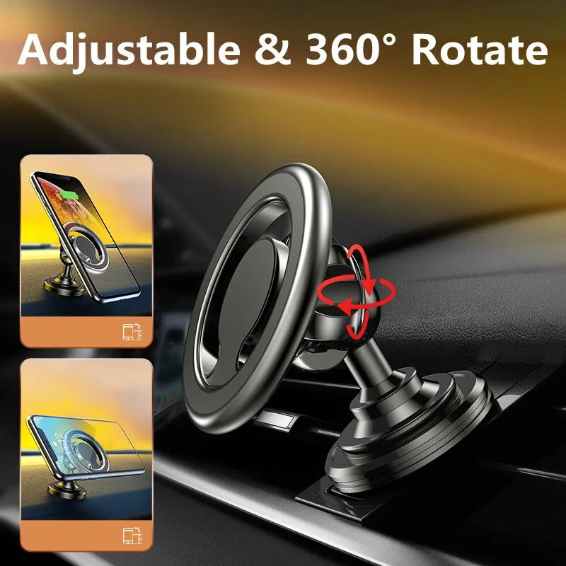 Magnetic Car Phone Holder Stand Magnet Car Mount Support GPS Mobile