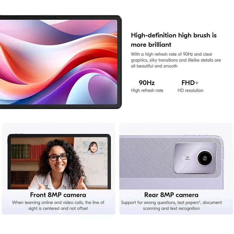 Global ROM Lenovo XiaoXin Pad 2024 Tablet 8GB 128GB Pads Qualcomm