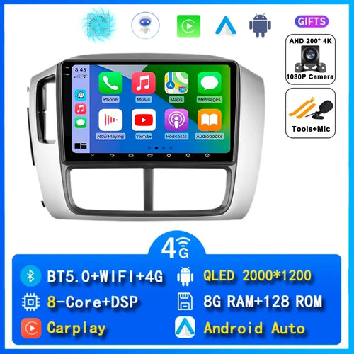 Android 14 Car Radio For Honda Pilot 2005 2006 2007 2008 Multimedia
