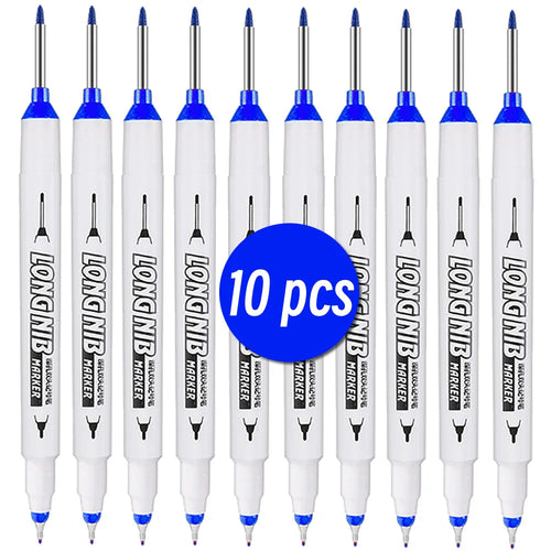 20mm Double-Tip Deep Hole Long Head Nib Markers For Metal Pen