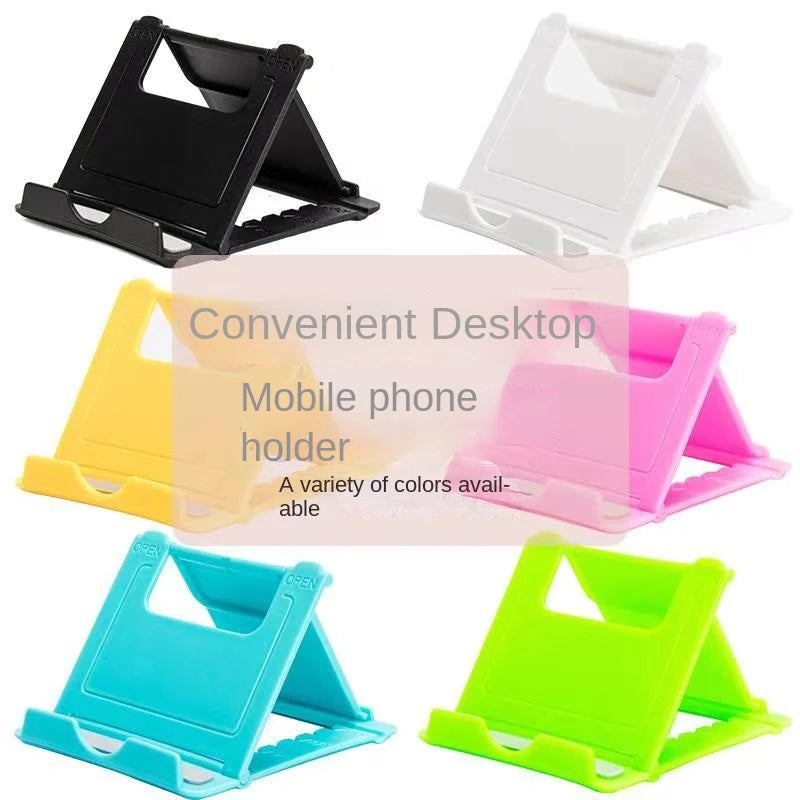 Desktop Lazy Mobile Tablet Folding Stand, Portable and Adjustable