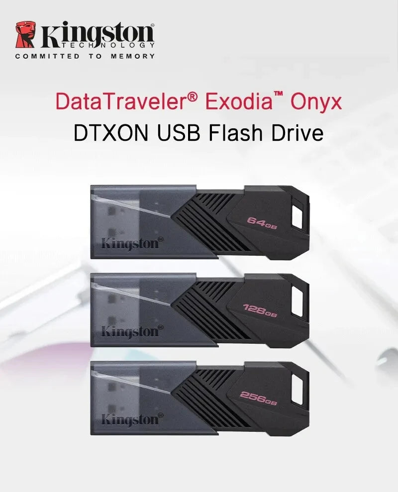 Kingston USB Pen Drive DTXON USB Flash Drive USB 3.2 PenDrives Black