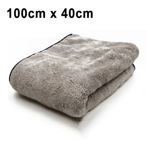 SEAMETAL 120x50cm Microfiber Car Wash Towel Ultra-Soft Car Cleaning