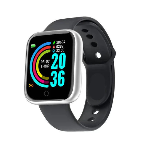 Y68 Smart Watch For Ios Android Women's Men's Children's Smartband