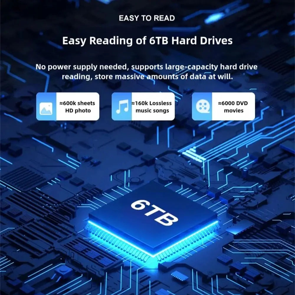 WALRAM USB3.0 HDD Enclosure 2.5inch Serial Port SATA SSD Hard Drive